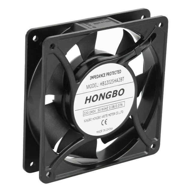 Ventilador de refrigeración axial AC 12025 de alta capacidad de 120 mm * 120 mm * 25 mm