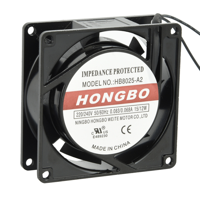 Ventilador axial eficiente de la CA 8025 del poder compacto del diseño de 80mm*80mm*25m m